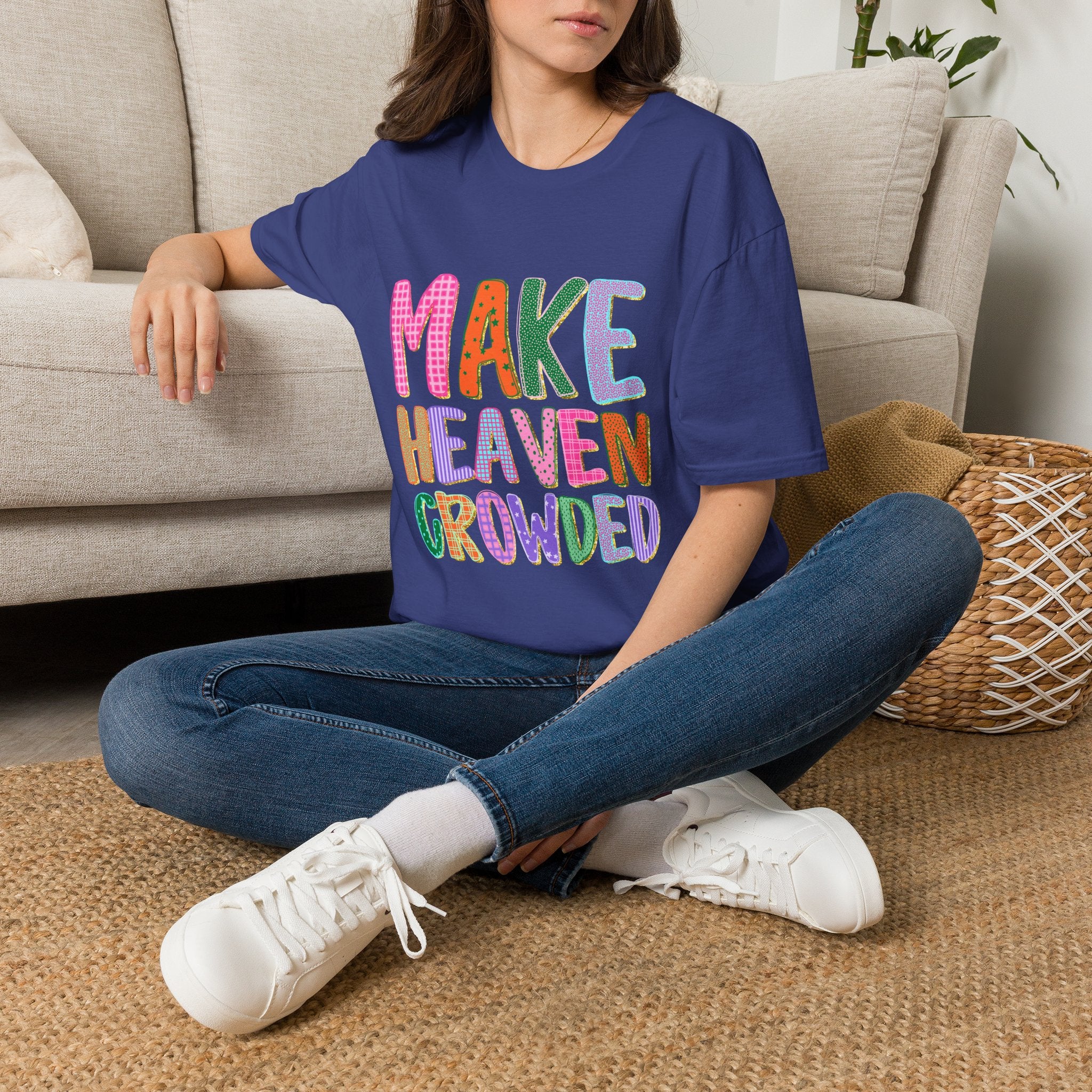 You Are Enough T-Shirt — Positive Floral Graphic Tee