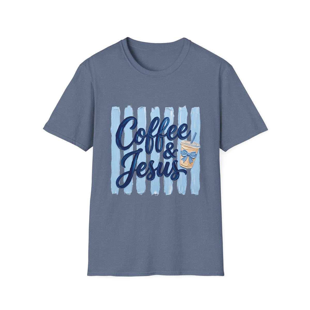 "Coffee & Jesus" Casual Graphic Tee