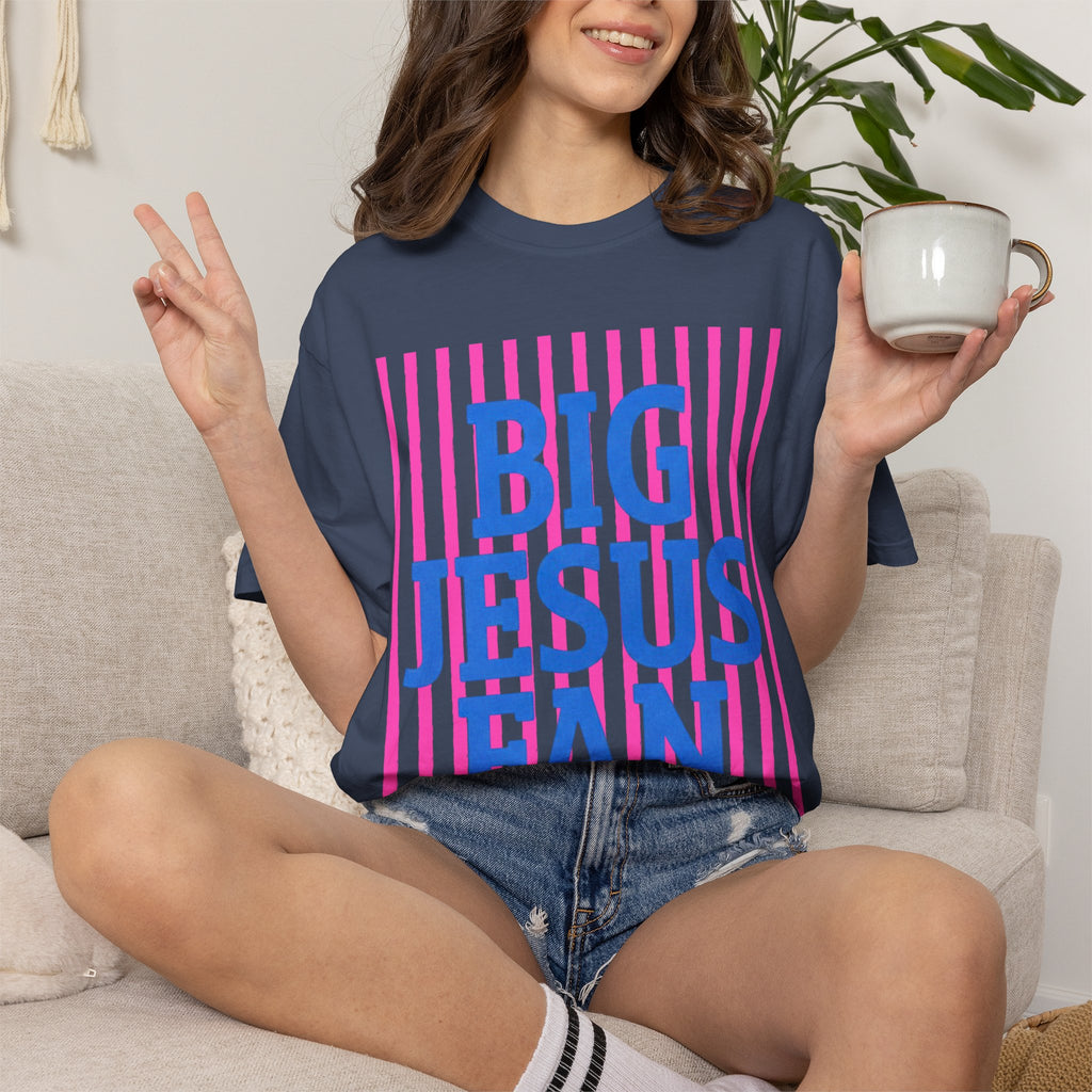 Big Jesus Fan T-Shirt — Bold Christian Faith Tee