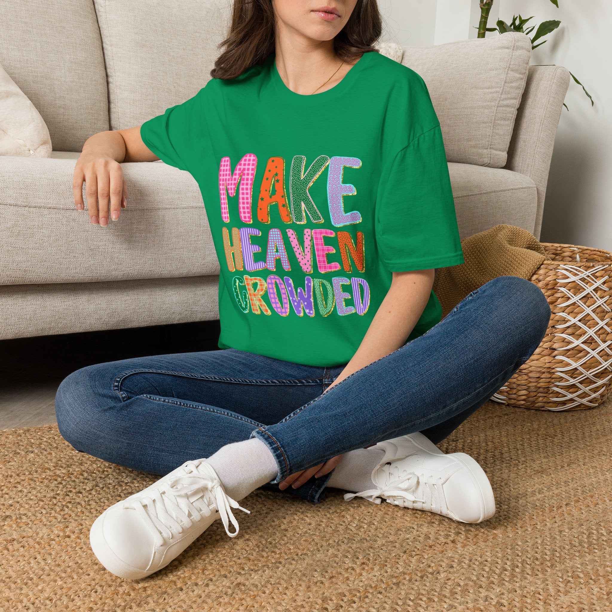 You Are Enough T-Shirt — Positive Floral Graphic Tee