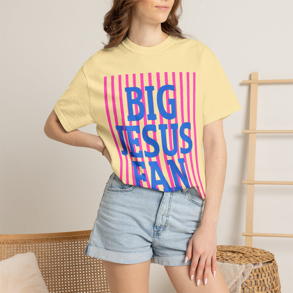 Big Jesus Fan T-Shirt — Bold Christian Faith Tee