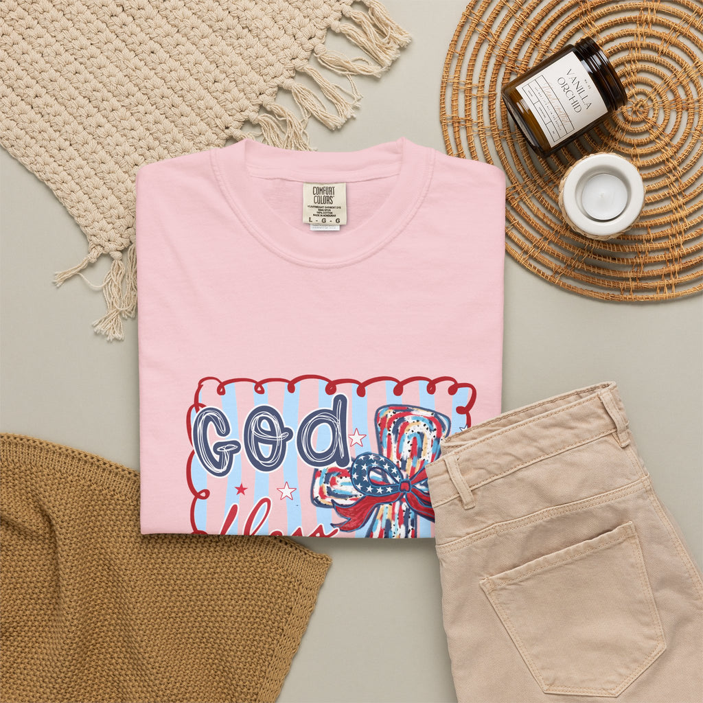 God Bless the USA Patriotic T-Shirt