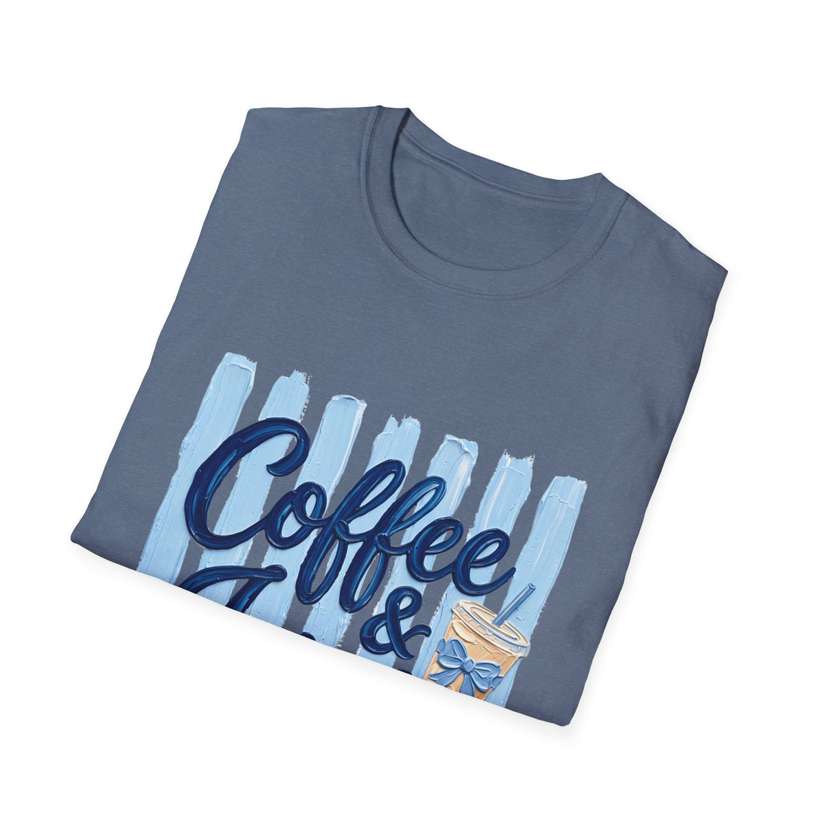 "Coffee & Jesus" Casual Graphic Tee