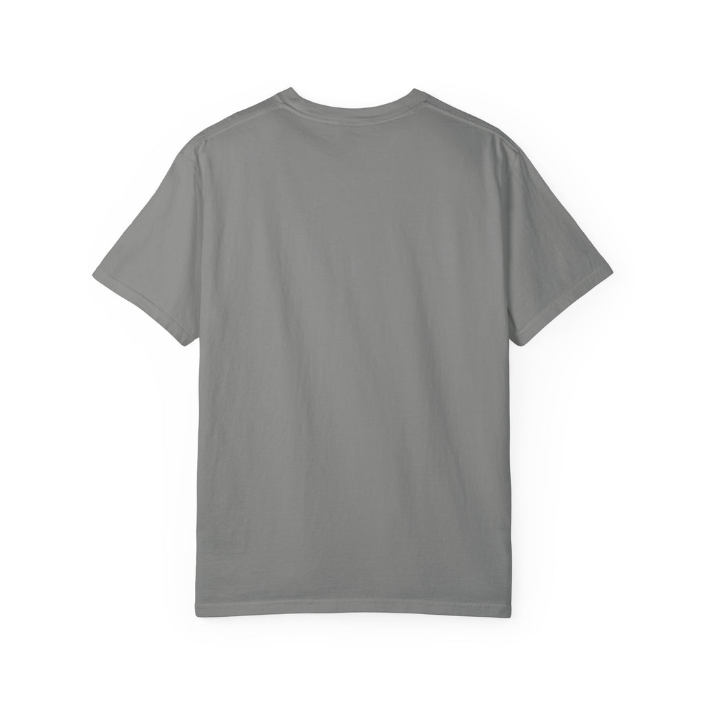 T-Shirt — "Sorry For What My Face Said" Graphic Tee (Pink & Blue Stripes)