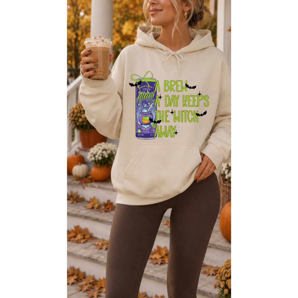Brew a Day Keeps the Witch Away Sweatshirt