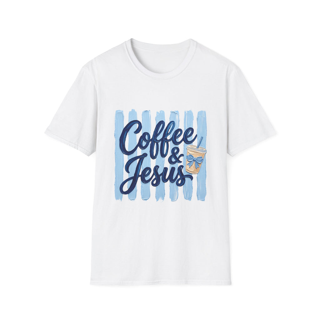 "Coffee & Jesus" Casual Graphic Tee