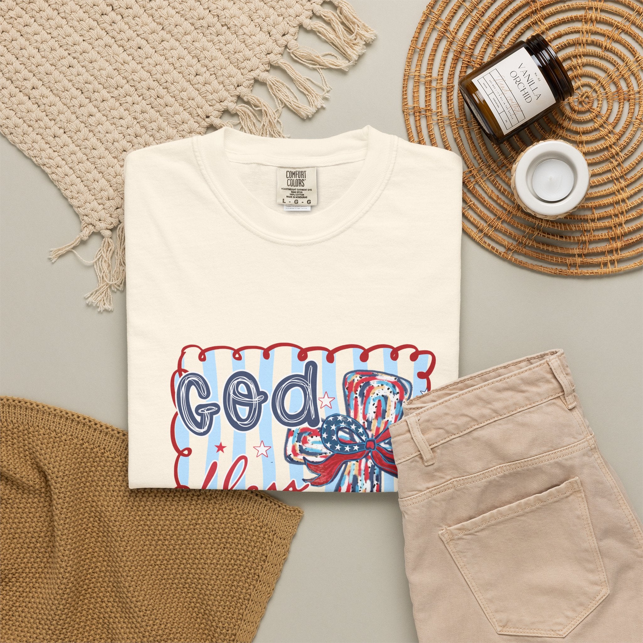 God Bless the USA Patriotic T-Shirt
