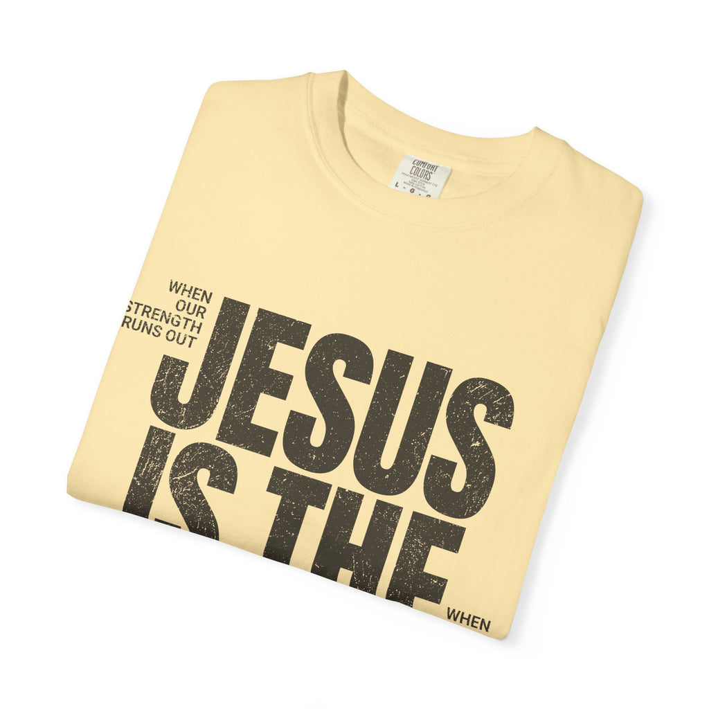 Jesus Is The Answer T-Shirt — Christian Faith Graphic Tee