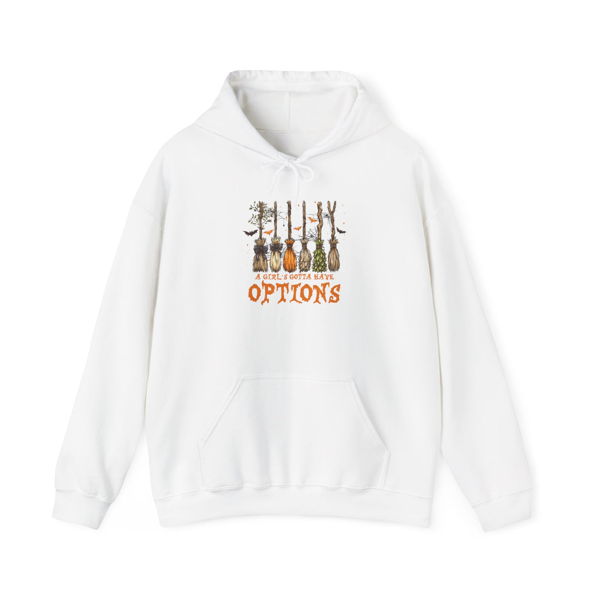 Broom Options Hooded Sweatshirt