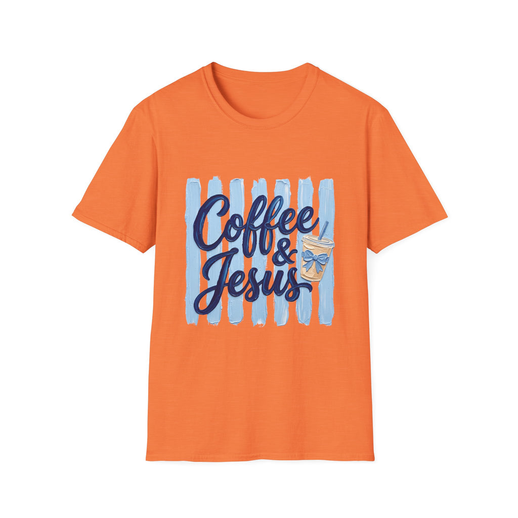"Coffee & Jesus" Casual Graphic Tee