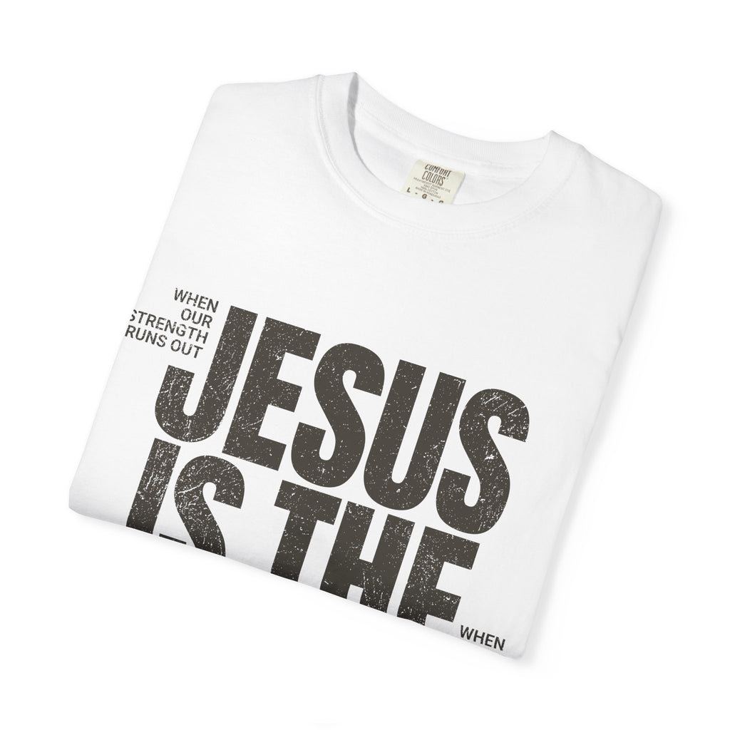 Jesus Is The Answer T-Shirt — Christian Faith Graphic Tee