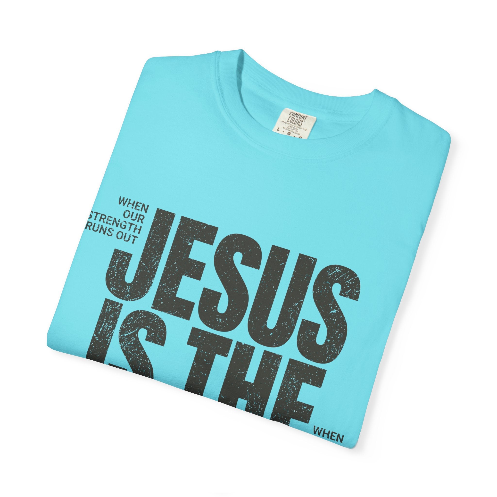 Jesus Is The Answer T-Shirt — Christian Faith Graphic Tee