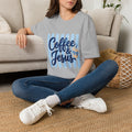 "Coffee & Jesus" Casual Graphic Tee