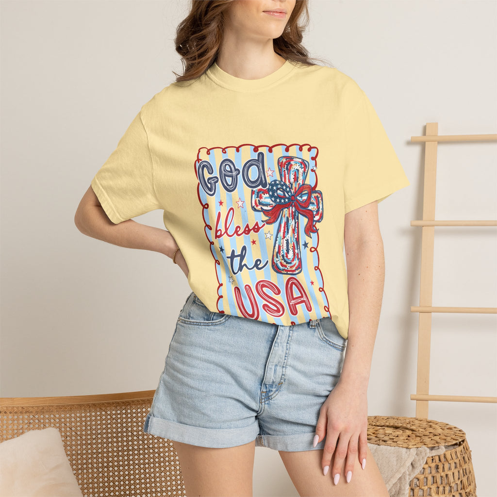 God Bless the USA Patriotic T-Shirt