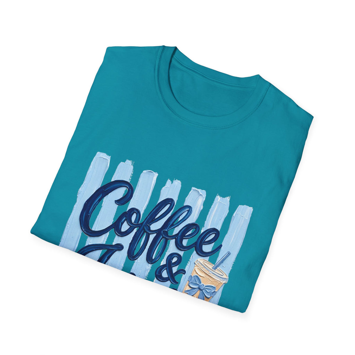 "Coffee & Jesus" Casual Graphic Tee