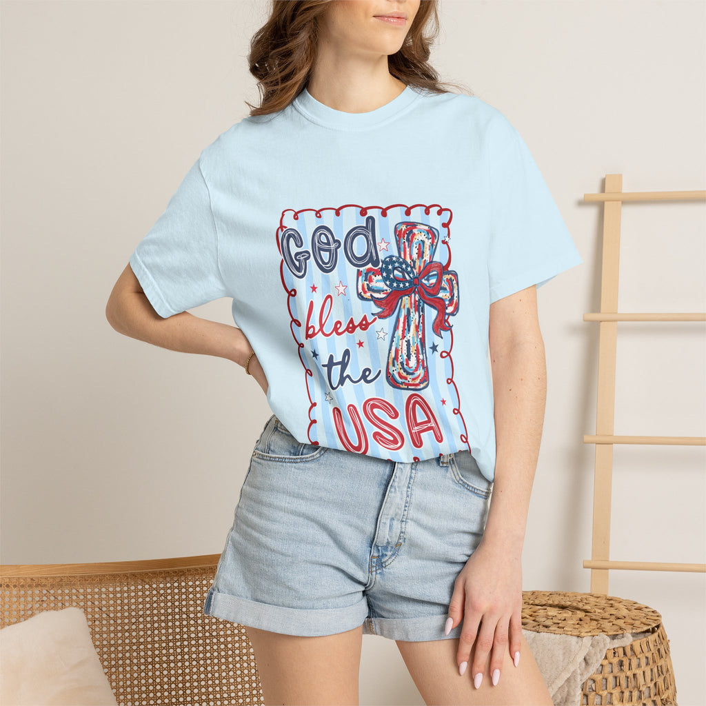 God Bless the USA Patriotic T-Shirt