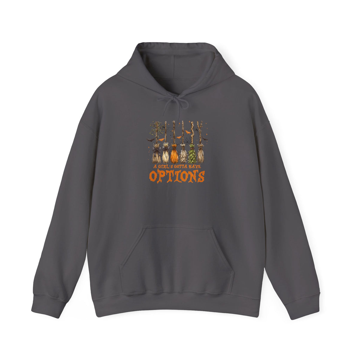 Broom Options Hooded Sweatshirt