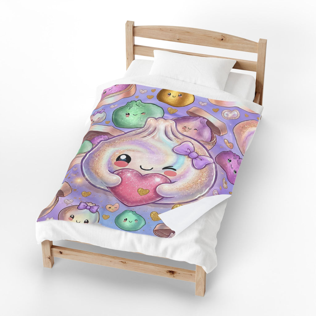 Dumpling Heart Plush Blanket