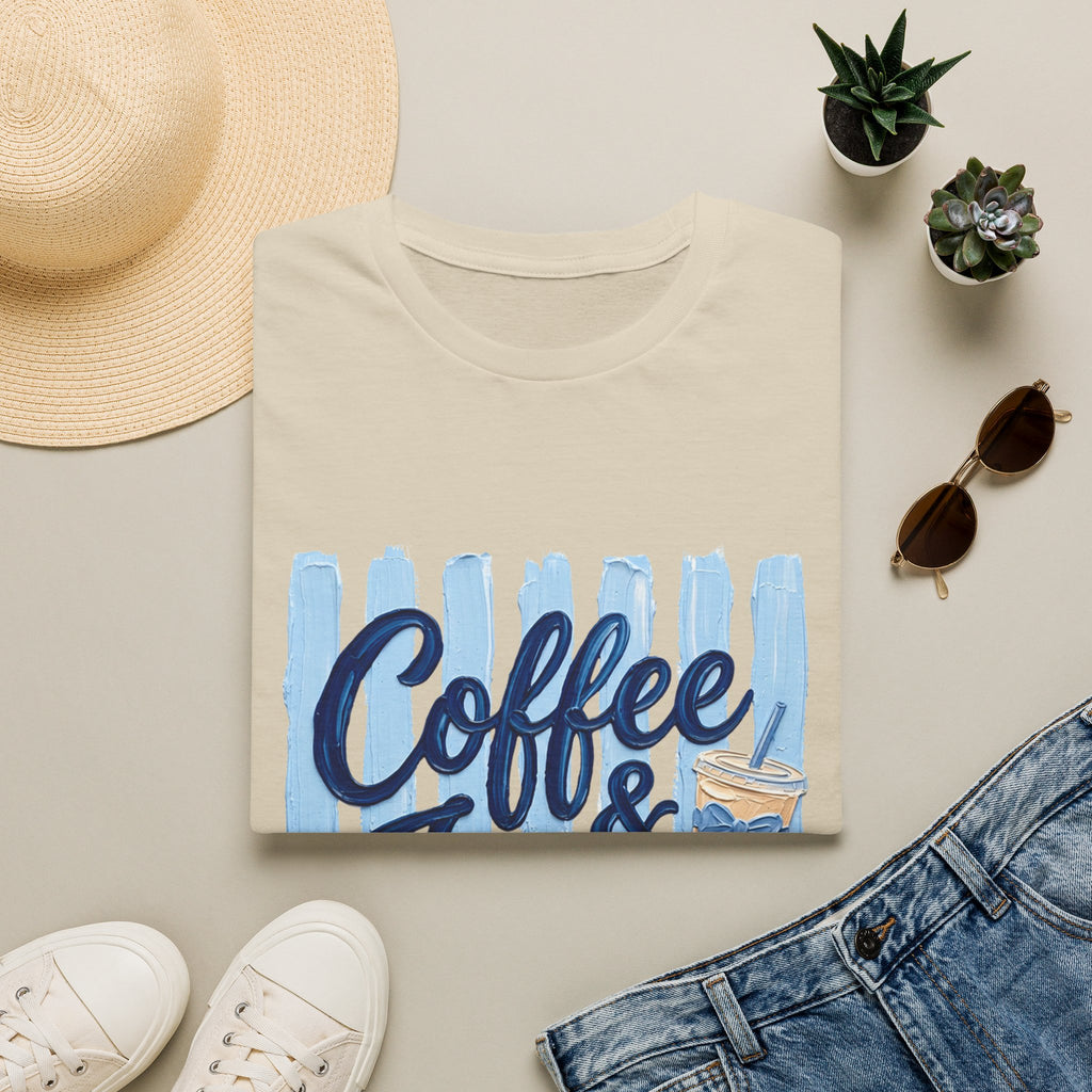 "Coffee & Jesus" Casual Graphic Tee