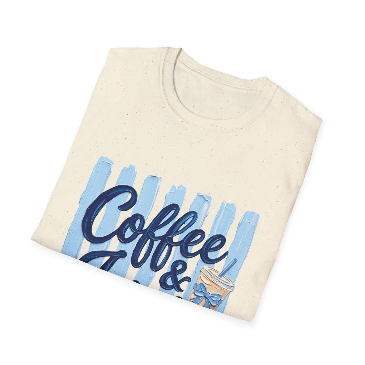 "Coffee & Jesus" Casual Graphic Tee