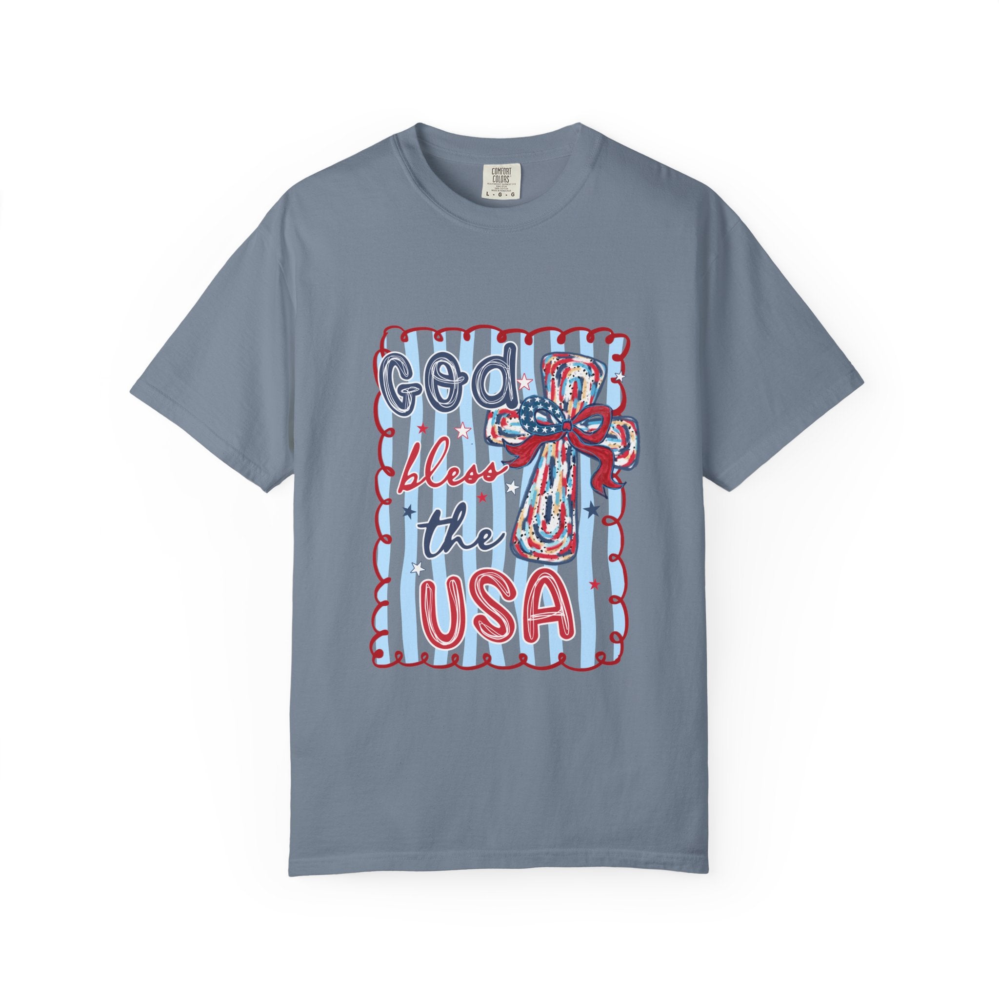 God Bless the USA Patriotic T-Shirt