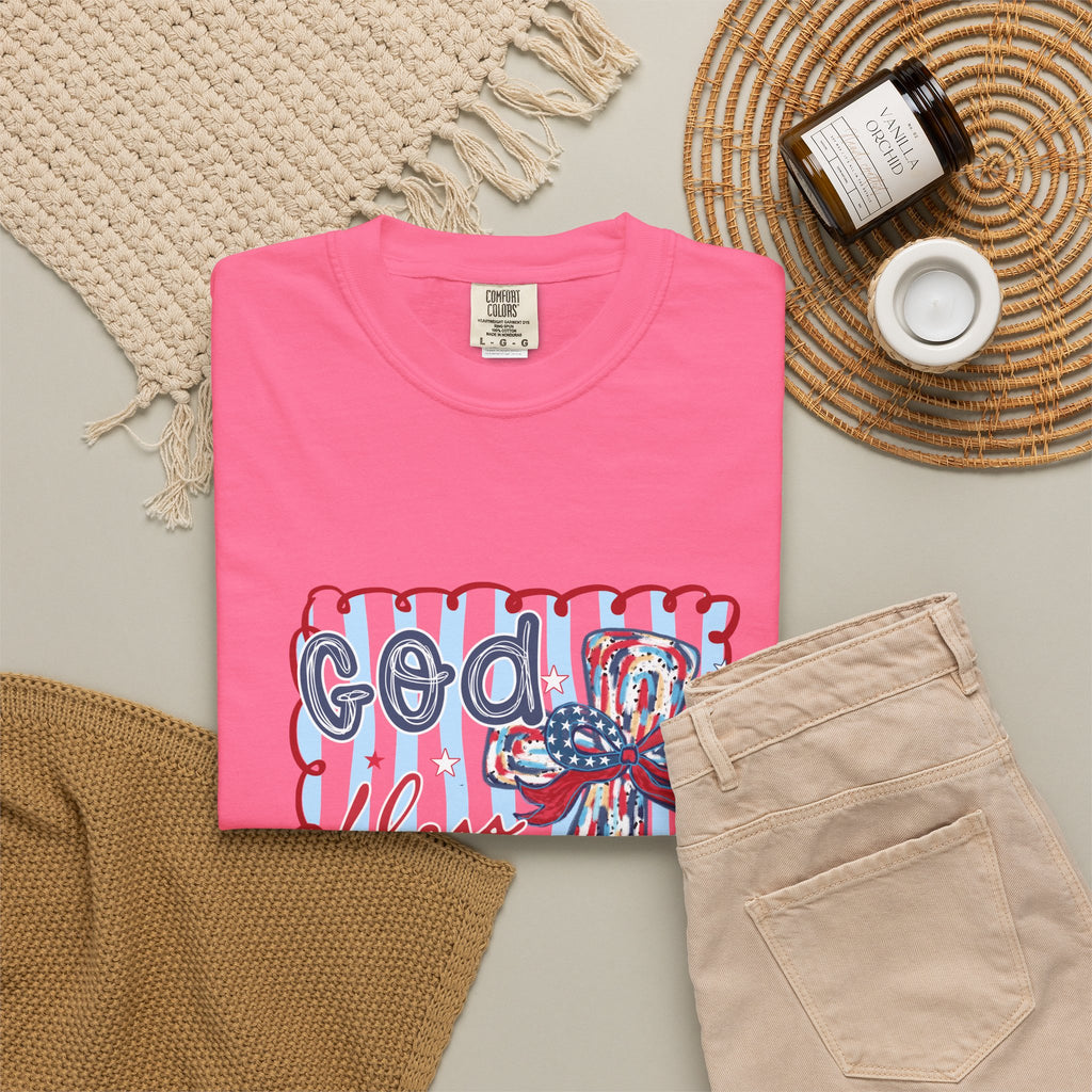 God Bless the USA Patriotic T-Shirt