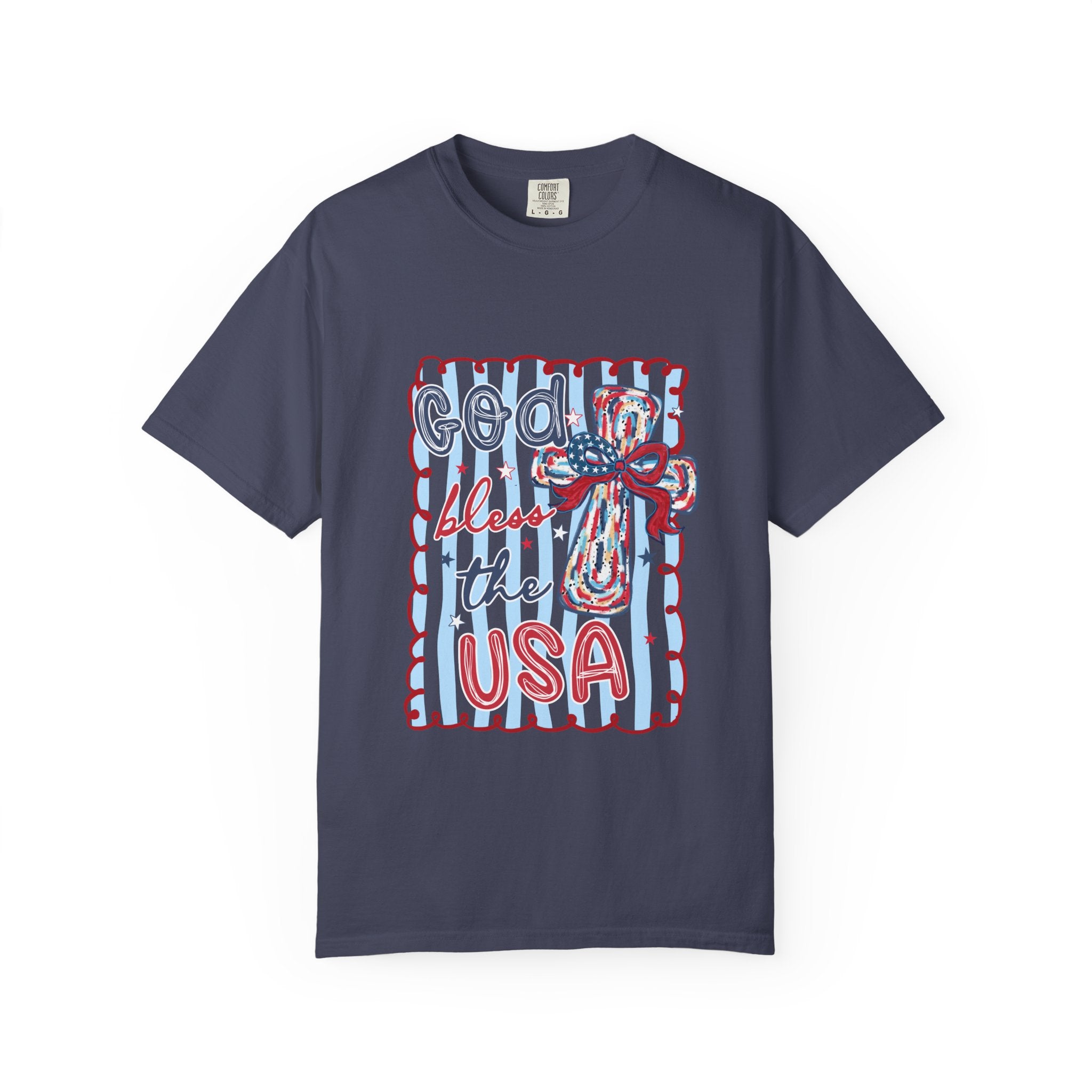 God Bless the USA Patriotic T-Shirt