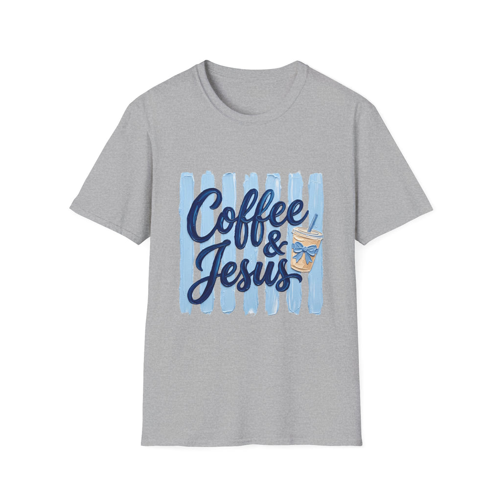 "Coffee & Jesus" Casual Graphic Tee