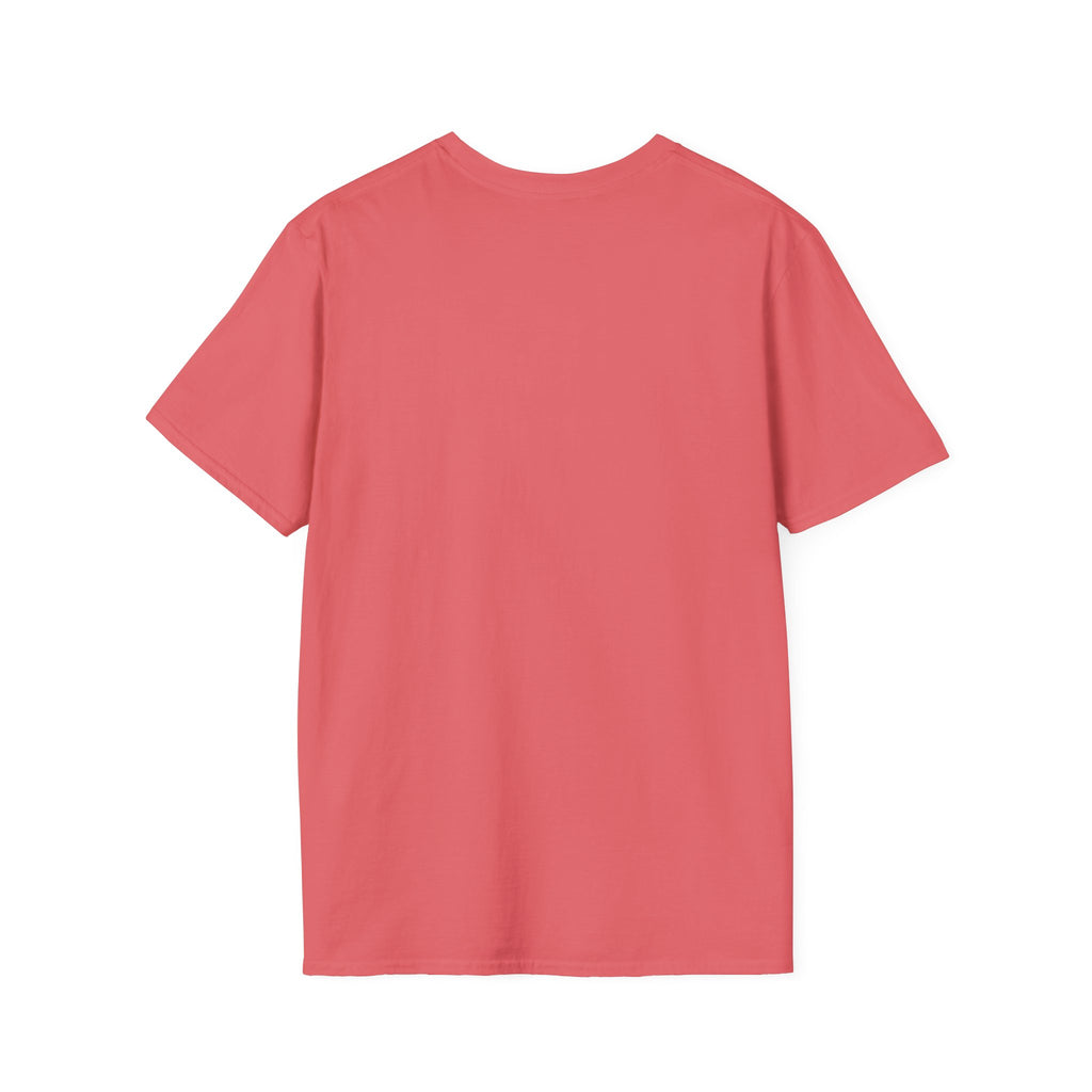 Iced Coffee & Sunshine T-Shirt — Cute Blue Striped Summer Tee