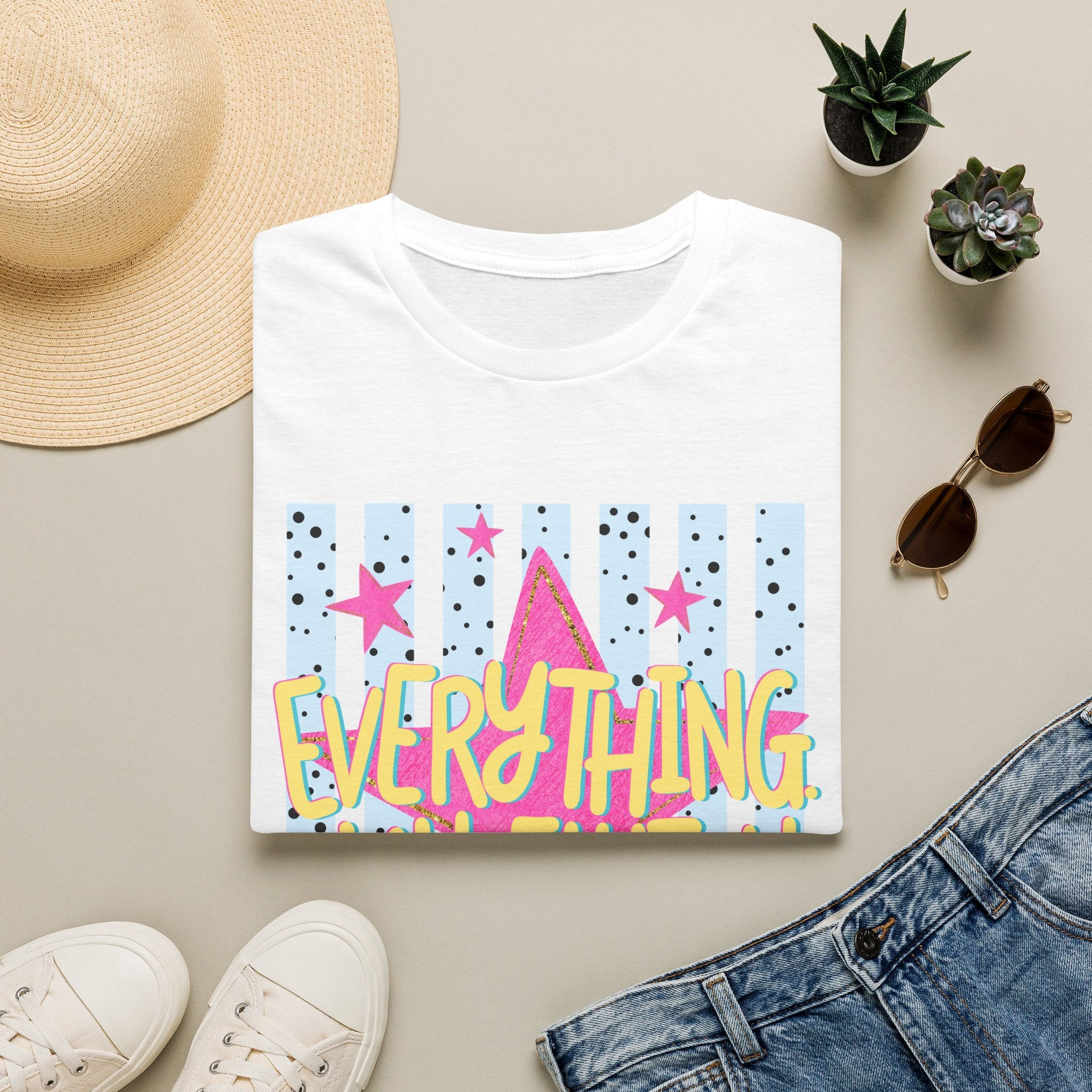Everything Hallelujah T-Shirt — Retro Star Graphic Tee