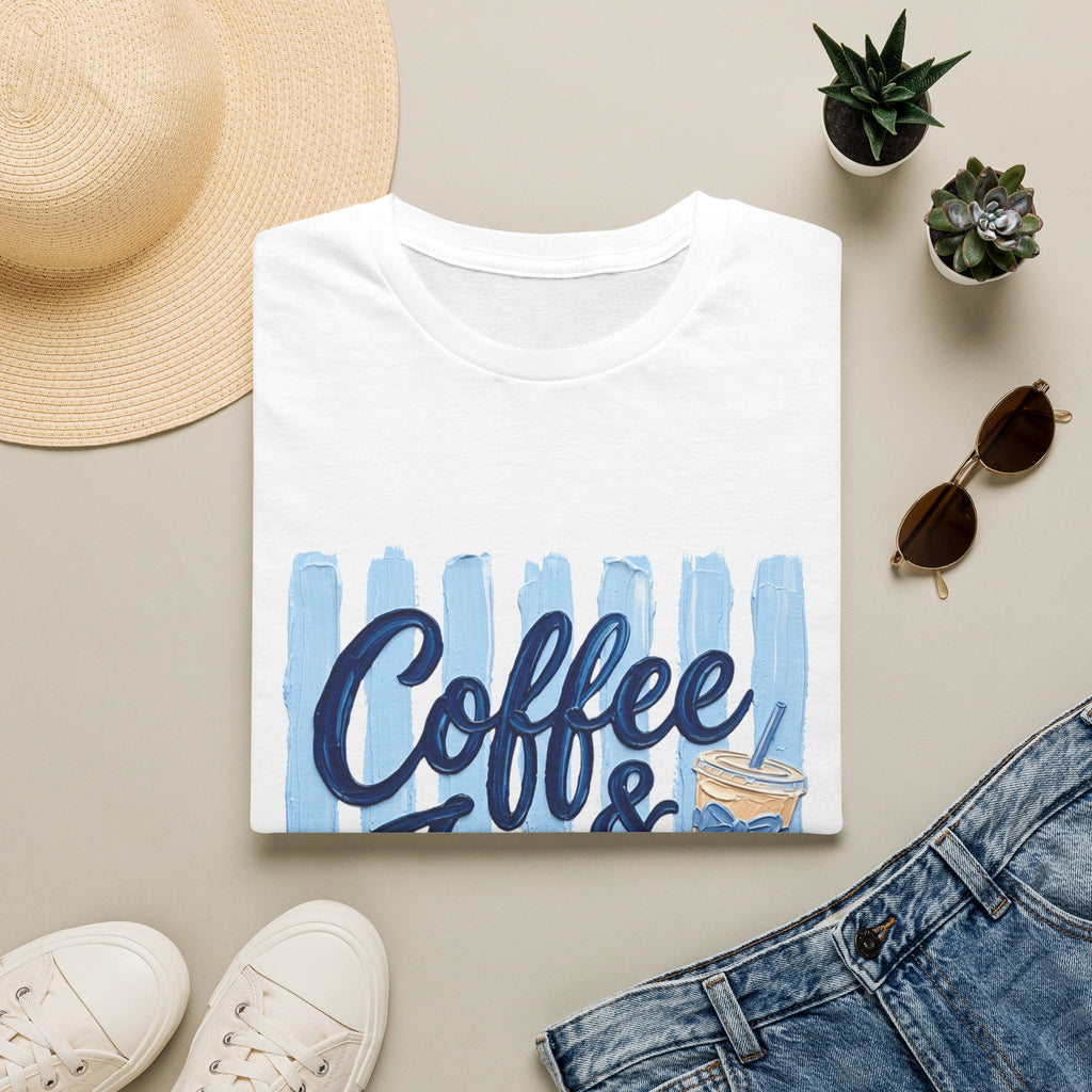 "Coffee & Jesus" Casual Graphic Tee