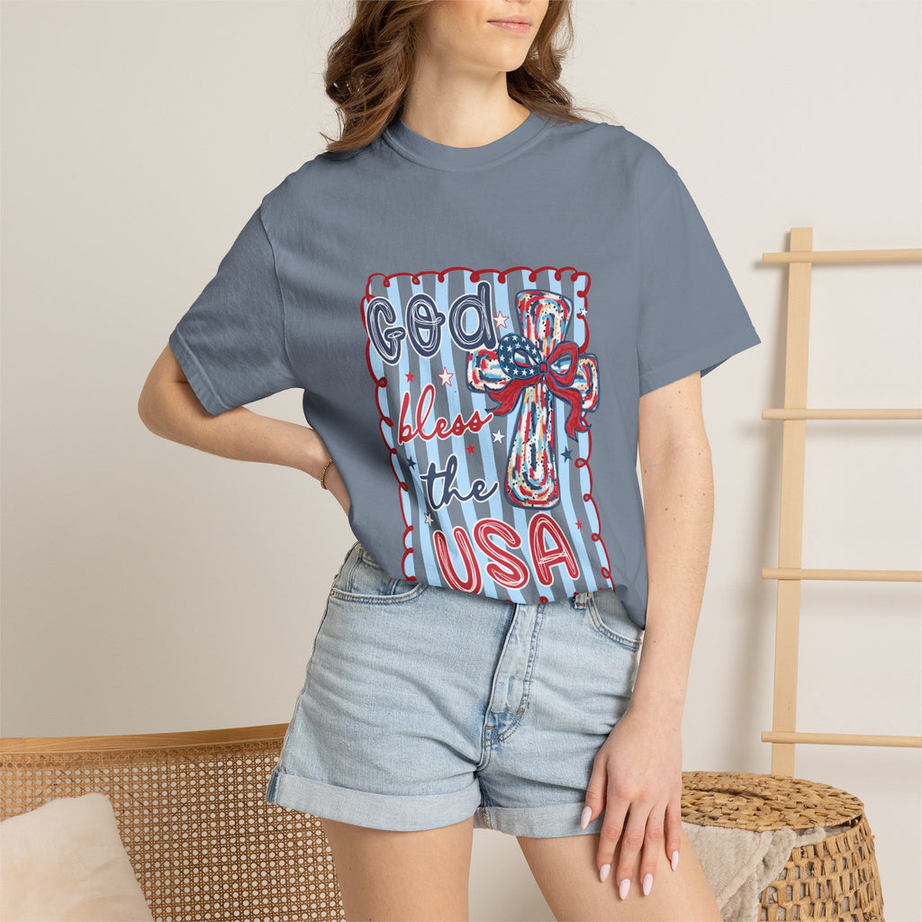 God Bless the USA Patriotic T-Shirt
