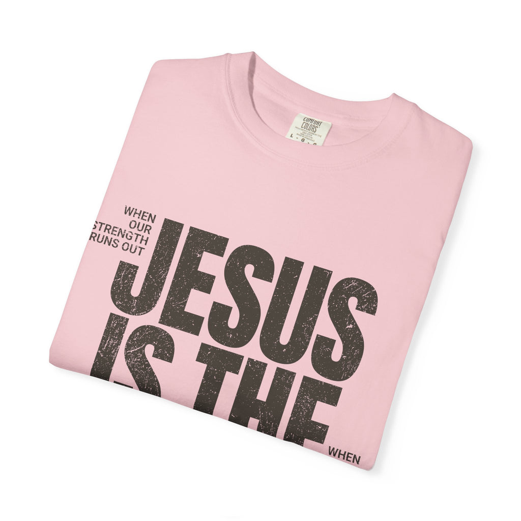 Jesus Is The Answer T-Shirt — Christian Faith Graphic Tee