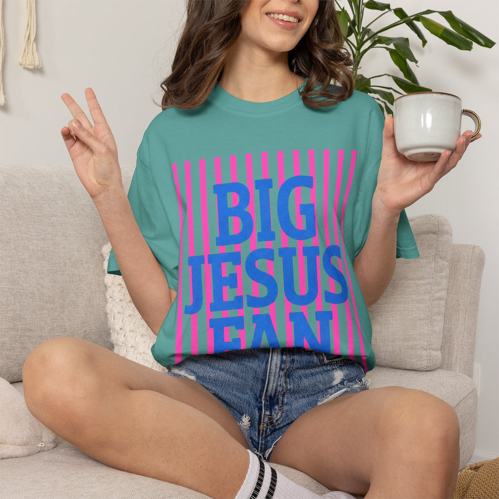 Big Jesus Fan T-Shirt — Bold Christian Faith Tee