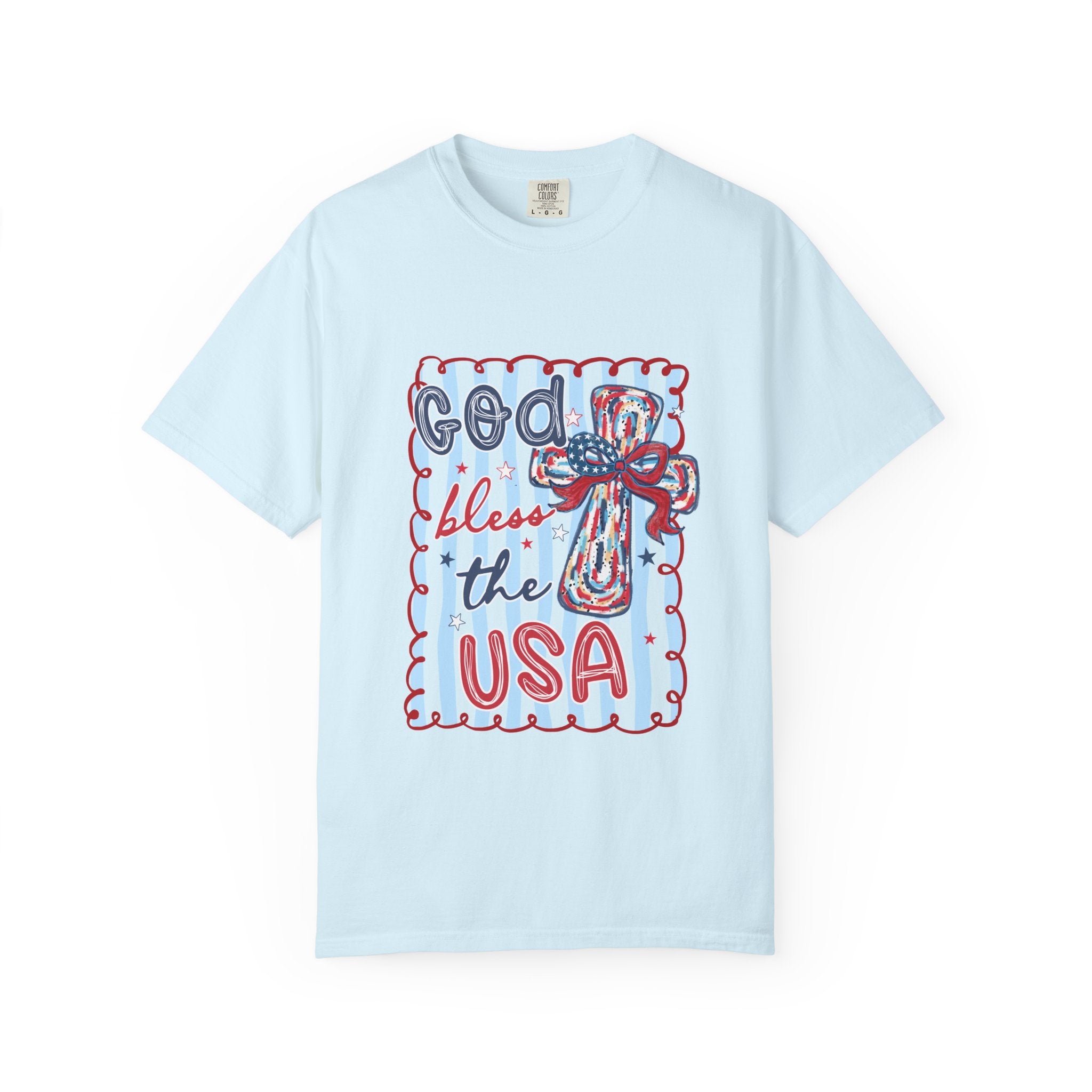 God Bless the USA Patriotic T-Shirt