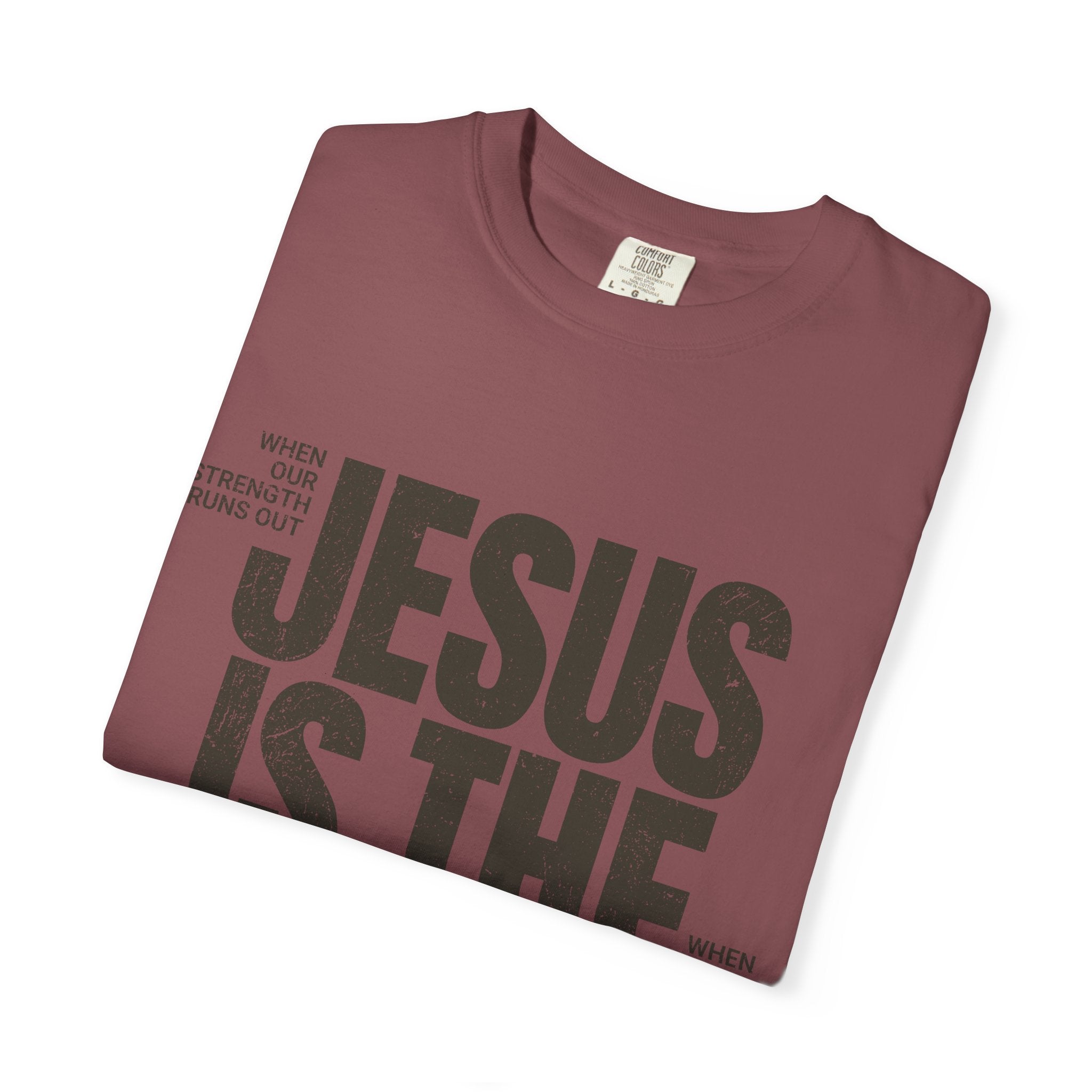 Jesus Is The Answer T-Shirt — Christian Faith Graphic Tee