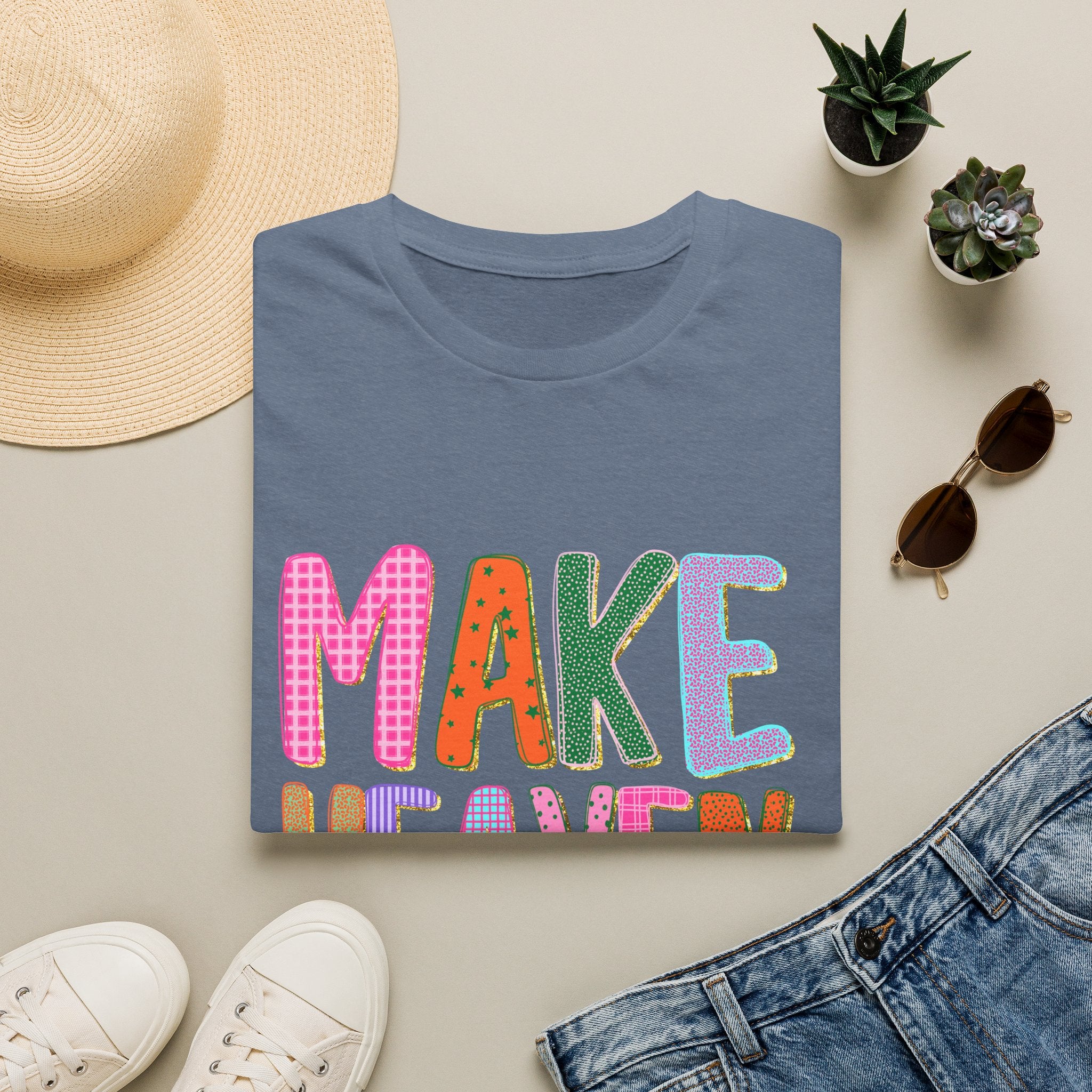 You Are Enough T-Shirt — Positive Floral Graphic Tee