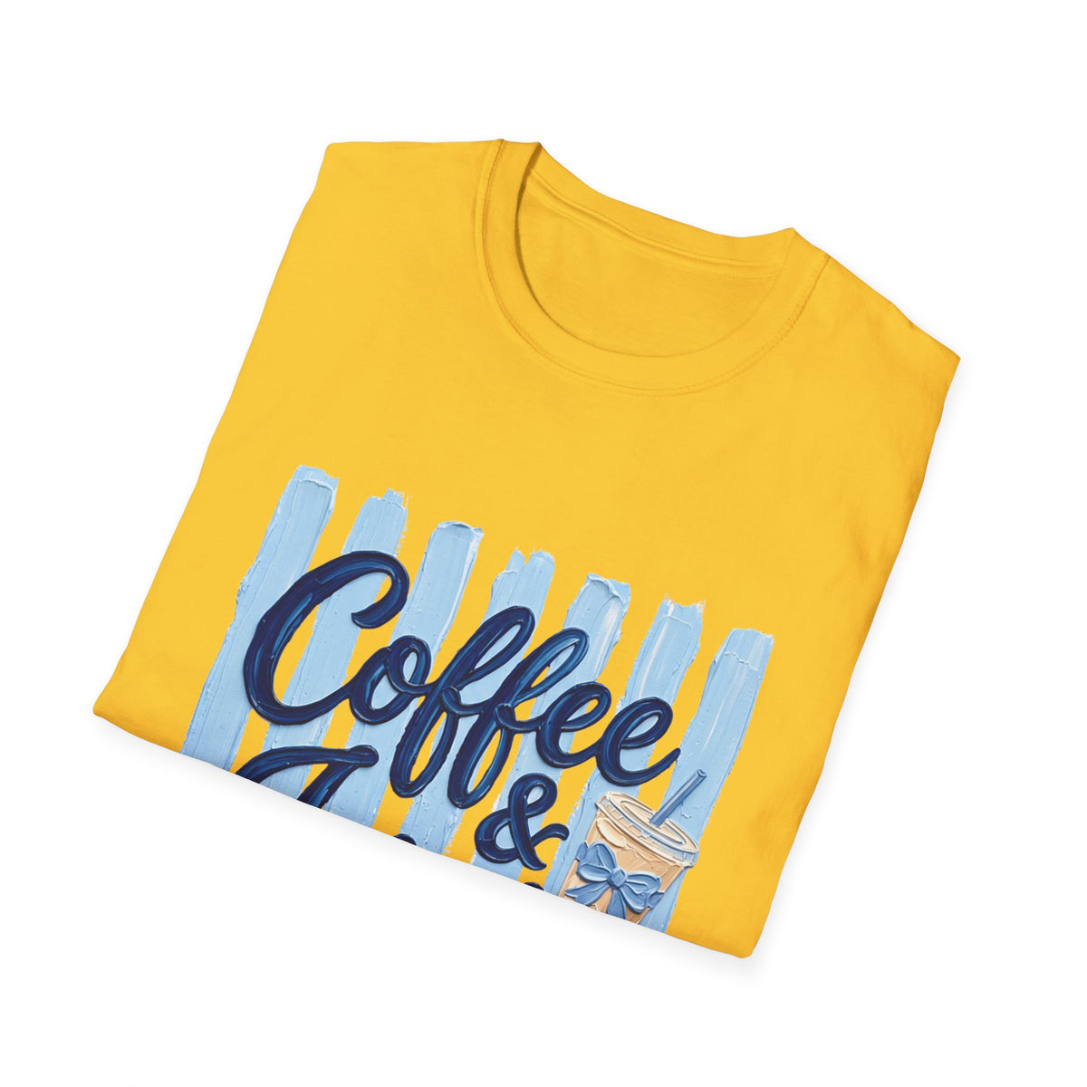"Coffee & Jesus" Casual Graphic Tee