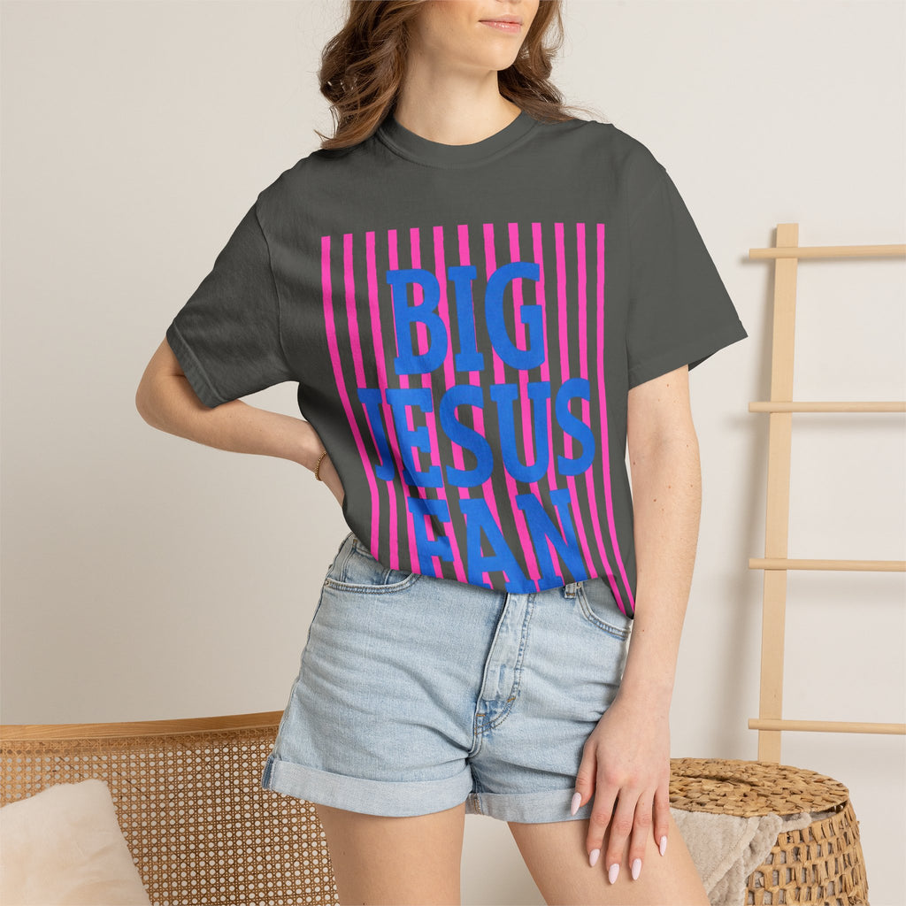 Big Jesus Fan T-Shirt — Bold Christian Faith Tee