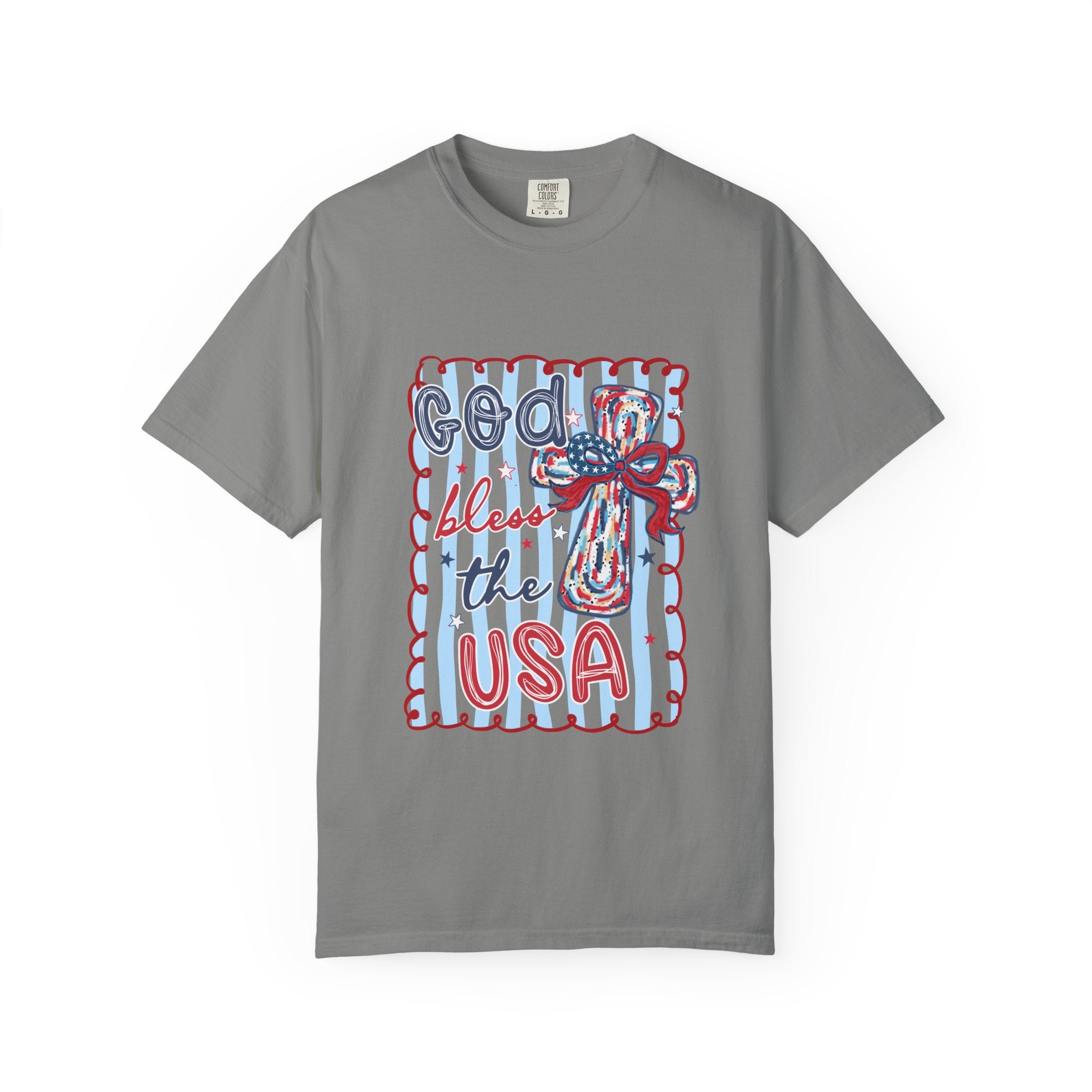 God Bless the USA Patriotic T-Shirt
