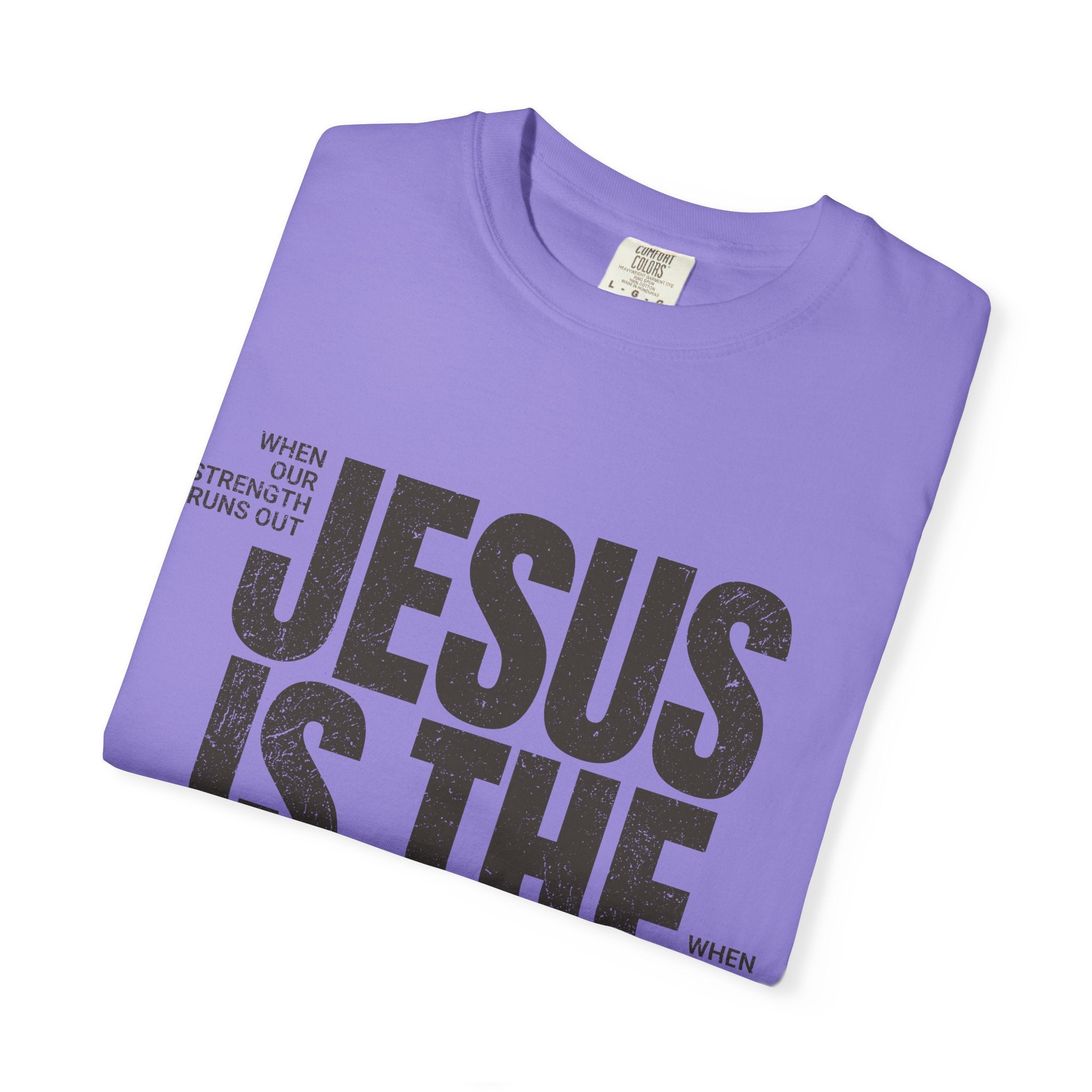 Jesus Is The Answer T-Shirt — Christian Faith Graphic Tee