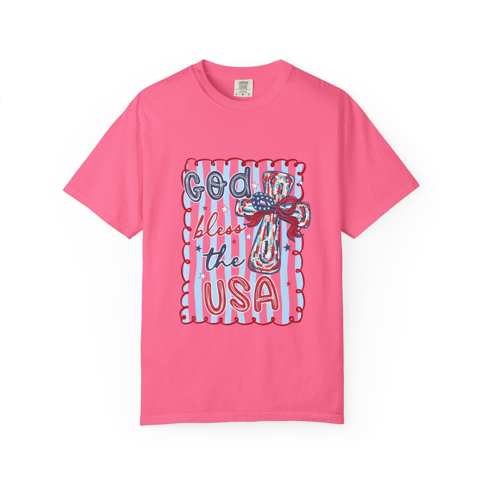 God Bless the USA Patriotic T-Shirt