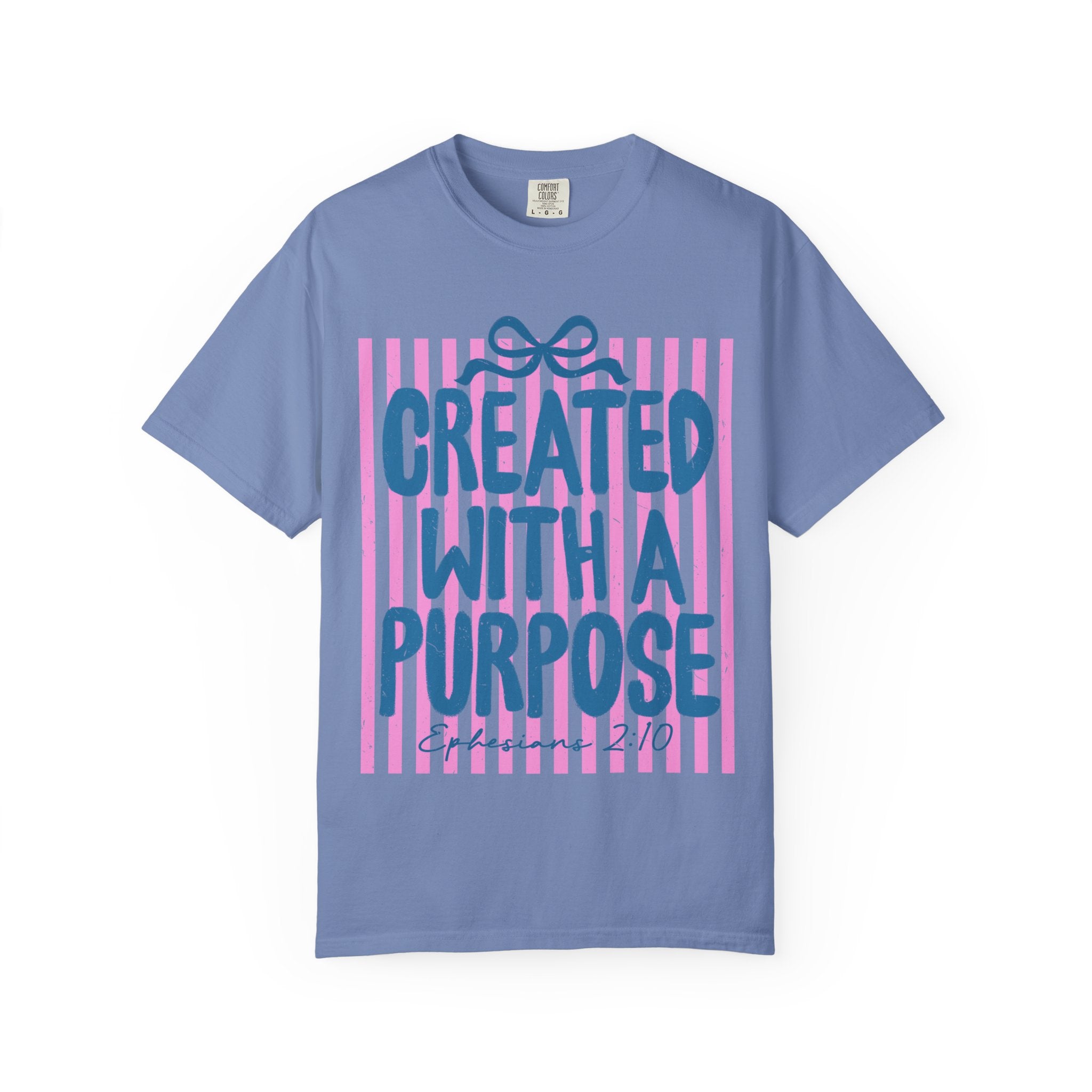 Created With a Purpose T-Shirt — Inspirational Graphic Tee