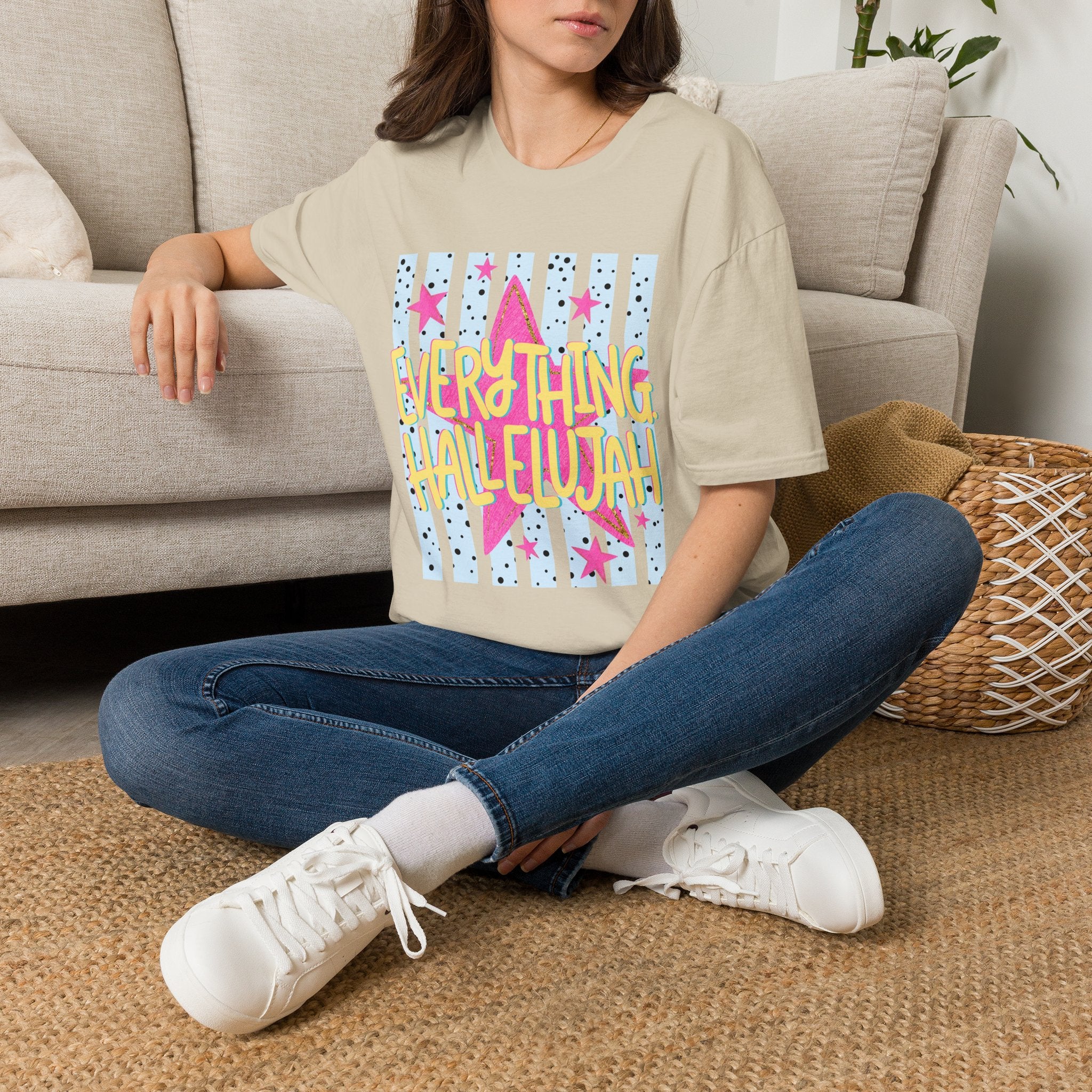 Everything Hallelujah T-Shirt — Retro Star Graphic Tee