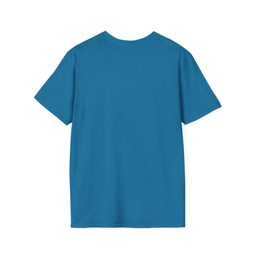 Coffee and Jesus T‑Shirt — Retro Pink & Blue Faith Graphic Tee
