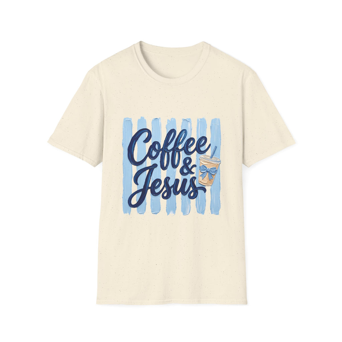 "Coffee & Jesus" Casual Graphic Tee
