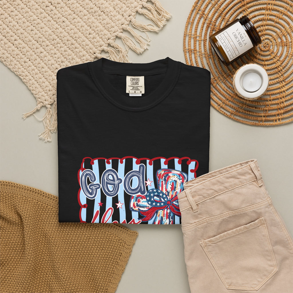 God Bless the USA Patriotic T-Shirt