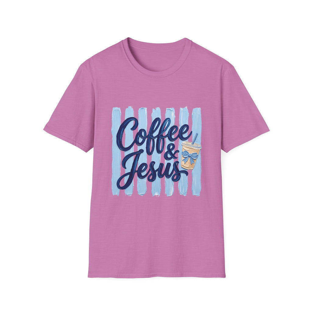 "Coffee & Jesus" Casual Graphic Tee
