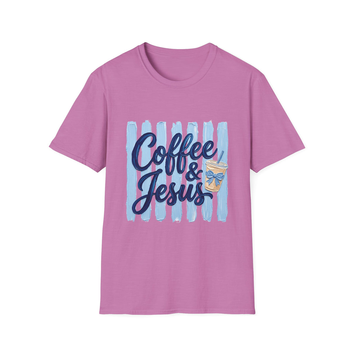 "Coffee & Jesus" Casual Graphic Tee